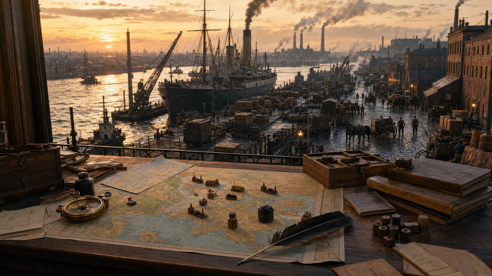 Anno 1800 Türkçe Yama Arama Rehberi: İmparatorluğunuzu İnşa Edin! için özgün editoryal kapak görseli