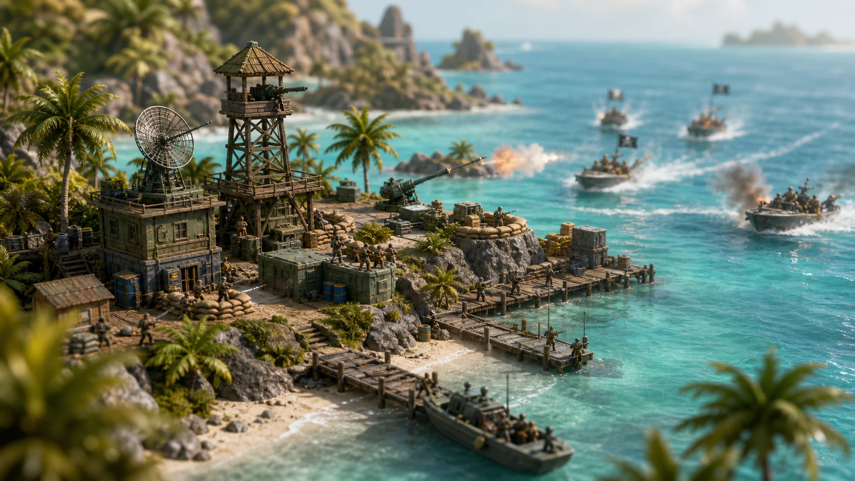 Boom Beach Mod Apk İle Korsanları Püskürtün!
