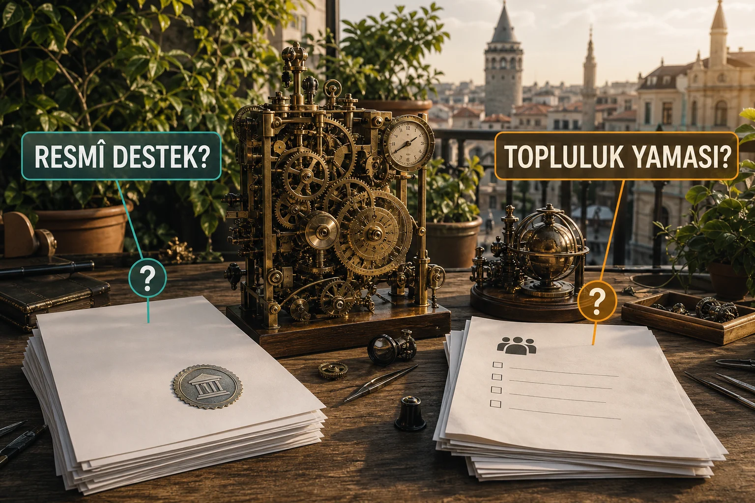 Açıklamalı görsel: Türkçe yama ve resmî dil desteği durumu - Clockwork Revolution Türkçe Dil Desteği Olacak mı? Yama Durumu ve Resmî Bilgiler