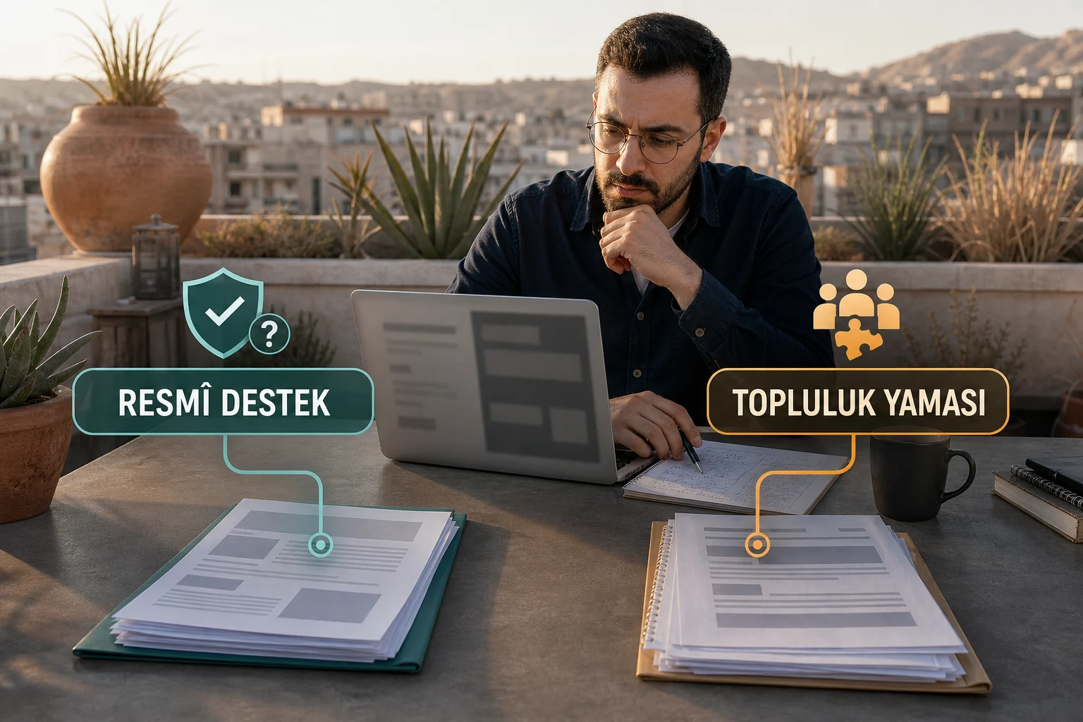 Açıklamalı görsel: Türkçe yama ve resmî dil desteği durumu - Dune: Awakening Türkçe Yama Rehberi: Güncel Sürüm ve Dil Desteği