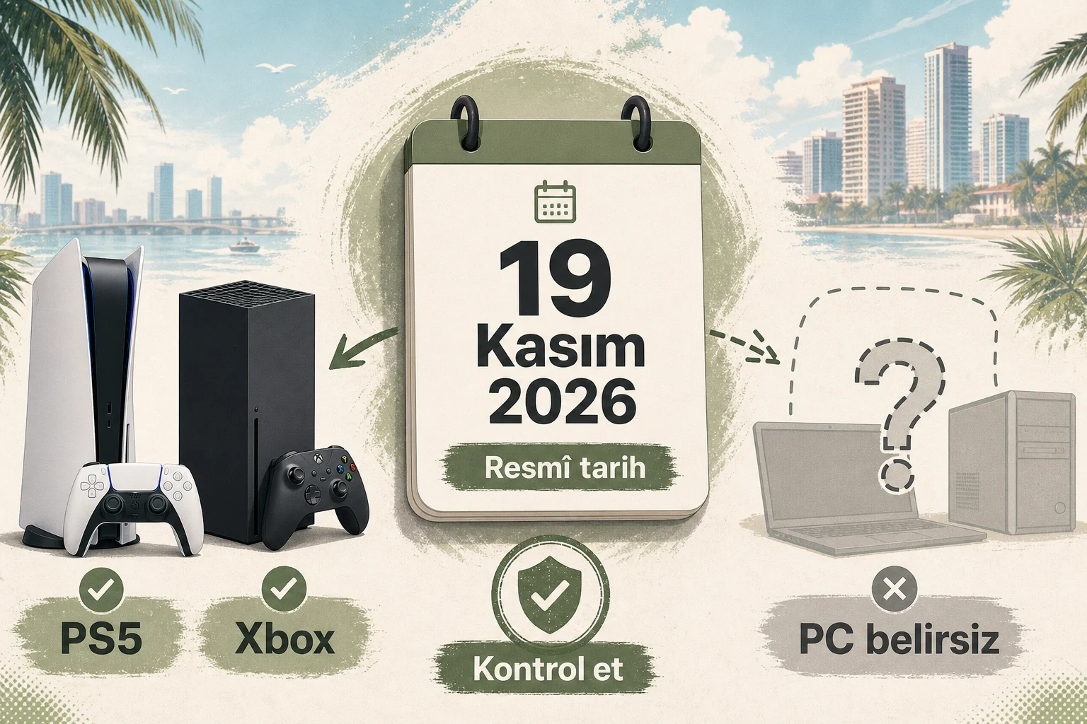 İnfografik: Çıkış durumu, sürüm ve platformlar - GTA VI Oynanış Özellikleri: Fragmanlardan Doğrulanabilen Yenilikler