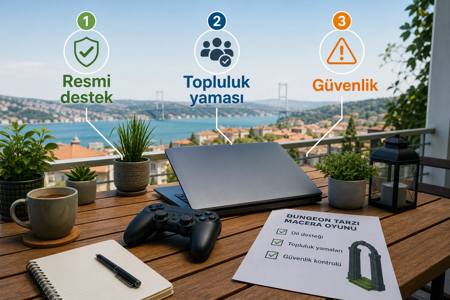 Açıklamalı görsel: Türkçe yama ve resmî dil desteği durumu - Minecraft Dungeons II Çıkış Rehberi: Türkçe Yama Beklentisi ve Bilinen Özellikler
