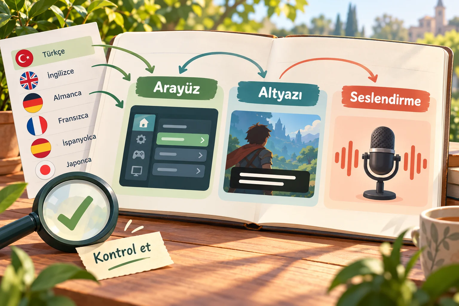 İnfografik: Temel bilgiler: Arayüz, altyazı ve seslendirme nasıl ayrılır? - Oyunların Resmi Dil Seçenekleri Nasıl Bulunur