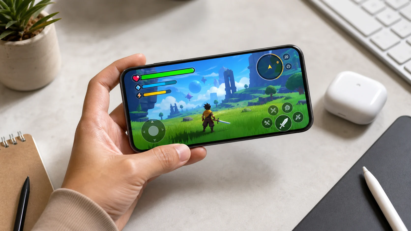 Rebrawl Mod APK Güvenli mi? Resmî Sürüm, Riskler ve Oyun Özellikleri için özgün editoryal kapak görseli