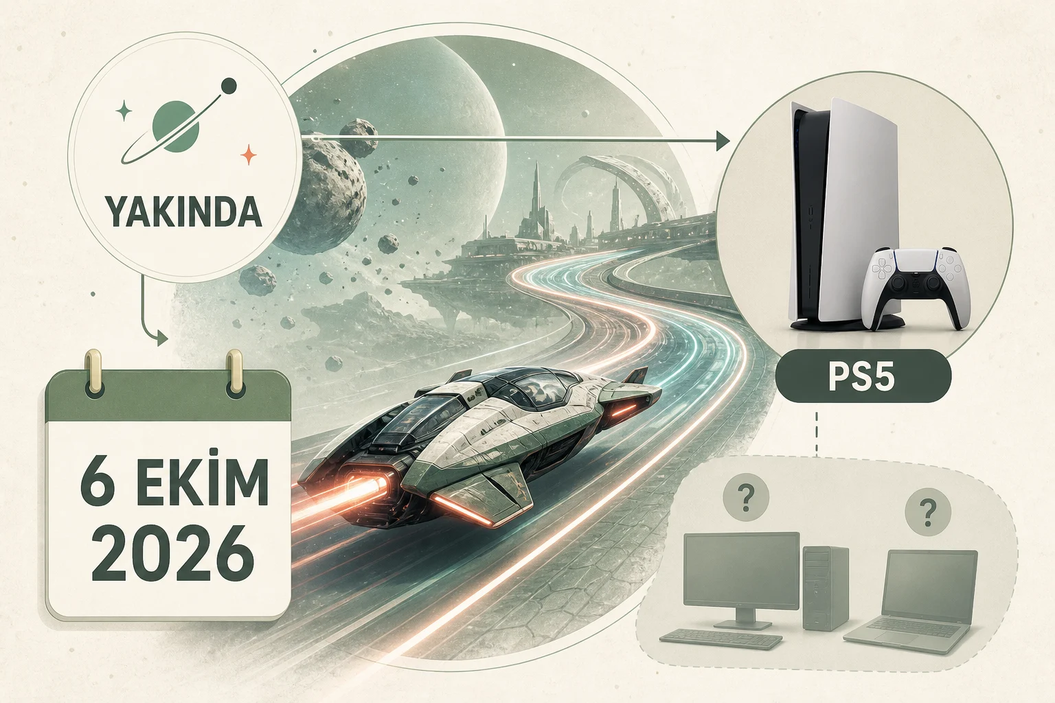 İnfografik: Çıkış durumu, sürüm ve platformlar - Star Wars: Galactic Racer Türkçe Dil Desteği Olacak mı? Yama Durumu ve Resmî Bilgiler