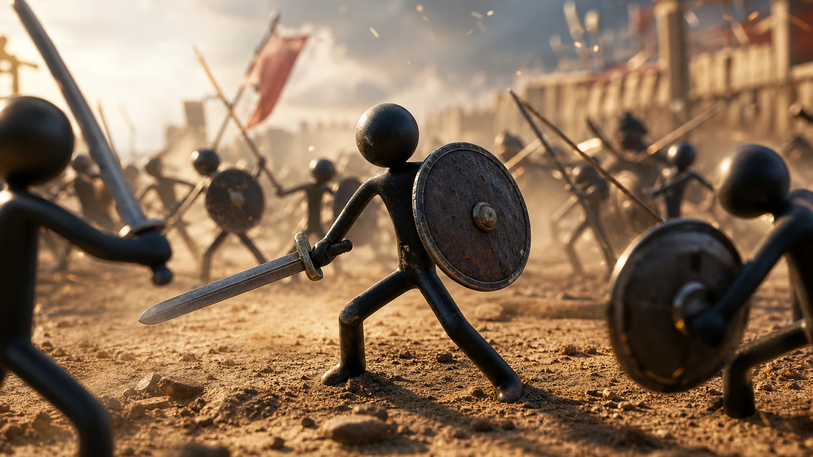 Stickman Warriors Mod Apk İle Stickman Dünyasında Büyük Bir Savaşa Katılın!