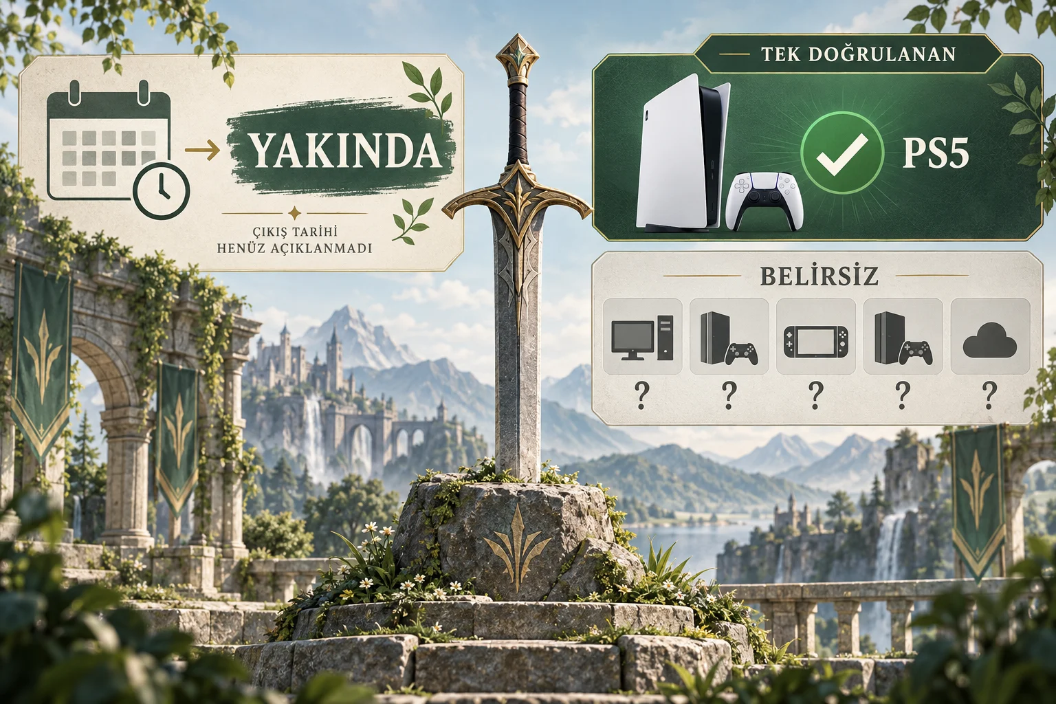 İnfografik: 3. Swords of Legends çıkış durumu, sürümü ve platformları - Swords of Legends Türkçe Dil Desteği Olacak mı? Yama Durumu ve Resmî Bilgiler