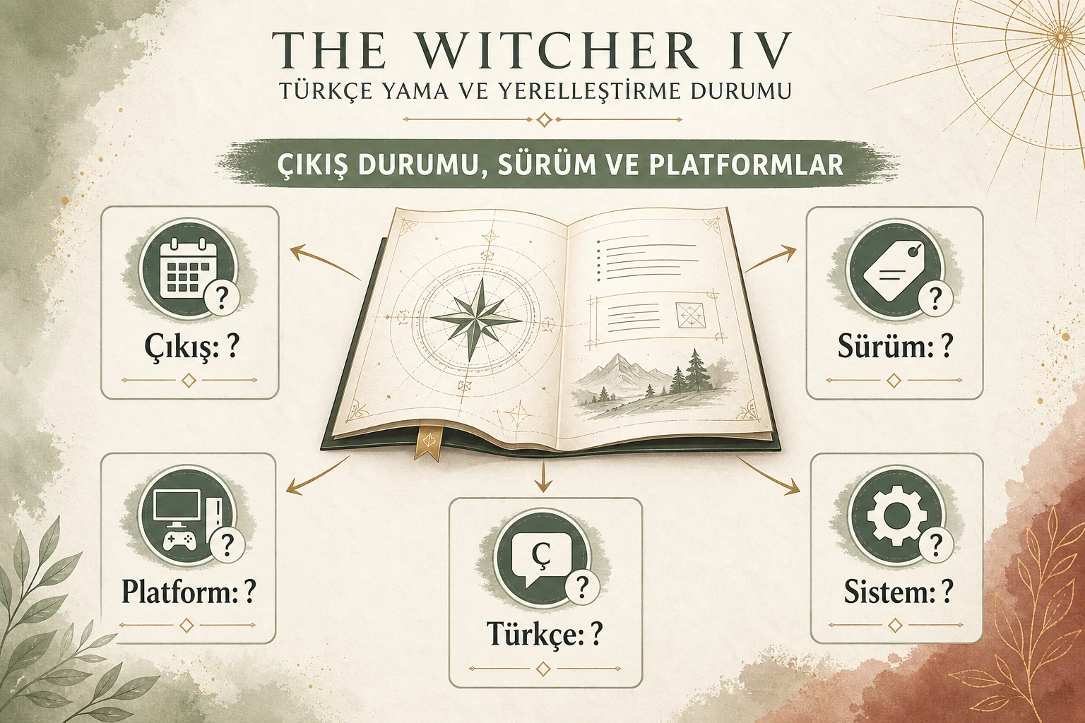İnfografik: Çıkış durumu, sürüm ve platformlar - The Witcher IV Türkçe Dil Desteği Olacak mı? Yama Durumu ve Resmî Bilgiler