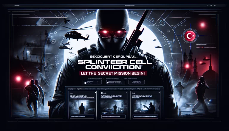 Splinter Cell Conviction Türkçe Yama İndir, Gizli Görev Başlasın!