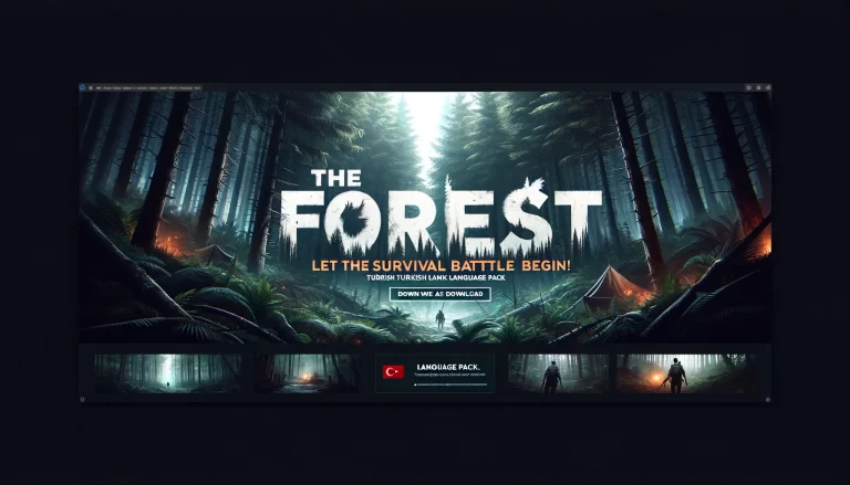 The Forest Türkçe Yama İndir, Hayatta Kalma Mücadelesi Başlasın!