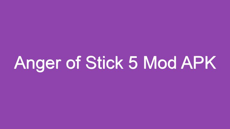 Anger of Stick 5 Mod APK