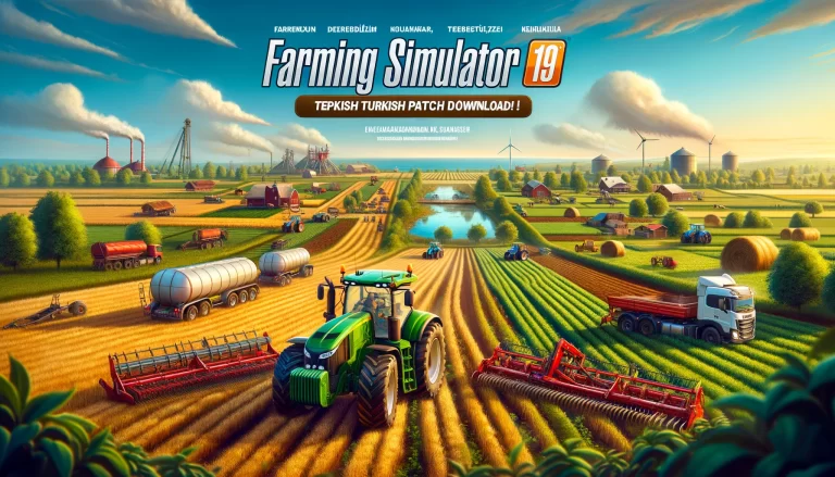 Farming Simulator 19 Türkçe Yama İndir, Çiftçilik Dünyasına Adım Atın!