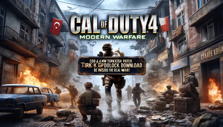COD 4 MW Türkçe Yama İndir, Gerçek Savaşın İçinde Olun!