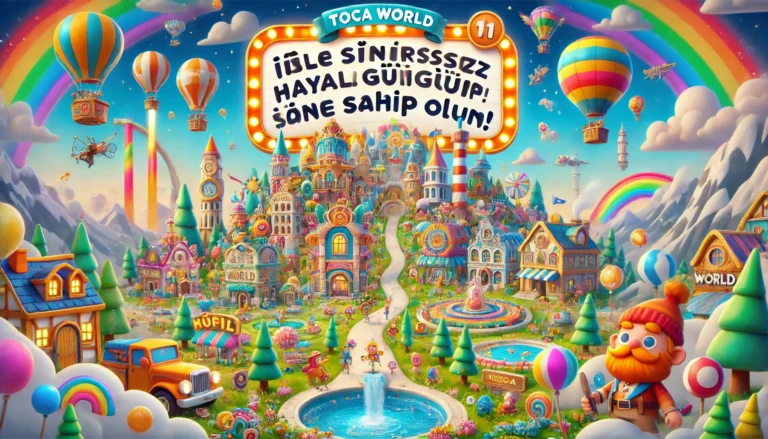 Toca Life World Mod Apk İle Sınırsız Hayal Gücüne Sahip Olun!